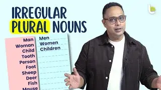 Irregular Plural Nouns - Common Spoken English Mistakes | Learn English With Aakash 