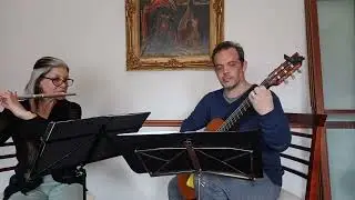 I - PACOCA (Choro) -Músicas Populares Brasileras - Celso Machado - Cantábile Dúo (flauta & guitarra)