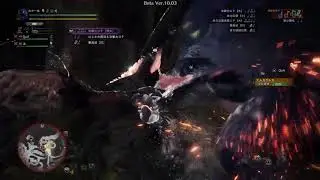 MHW Iβ - Nargacuga meets 3 hunting horns: Meganu, QuA and friend