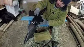 ДАЧА | Ремонтирую движок (скрепер) для уборки снега.