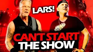 AWKWARD MOMENT WHEN METALLICA CAN'T START THE SHOW LIVE (2023)