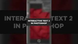 Interactive text 2 in photoshop