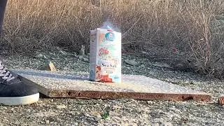 🟡 Крашинг продуктов в слоу мо. Замедленная съемка