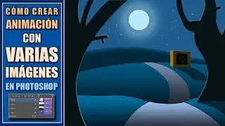 Cómo crear una animación con varias imágenes en Photoshop