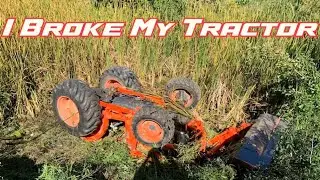 Kioti CK2610 HST Radiator Repair - Breaking my tractor to make more room for my three wheeler event!