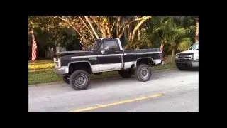 1986 Chevy K 10 With Tough Country 6 inch Suspension Lift