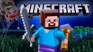 Lego Minecraft zombie apocalypse STOP MOTION LEGO Minecraft