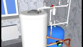 Обвязка бойлера / Рециркуляция горячей воды