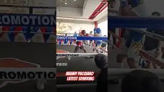 Manny Pacquiao Latest Sparring | July 11 2024
