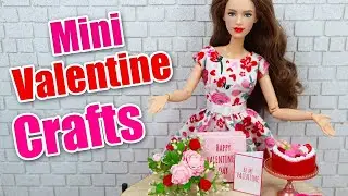 Check out the Make It Mini Food VALENTINES and make some FUN Valentines Day CRAFTS for you Dollhouse