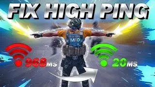 FIX HIGH PING PROBLEM PERMANENTLY IN BGMI AFTER NEW UPDATE | GET LOW MS PING | BGMI PING FIX 2023