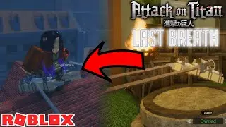 Dominating Titans with THE BEST GEAR IN THE GAME! | Roblox: Attack on Titan Last Breath