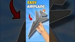 How to Make a Good Paper Airplane Easy 🤩 