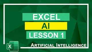 Excel Artificial Intelligence Lesson 1 - Excel Solver Tutorial - Lessons for Everyone