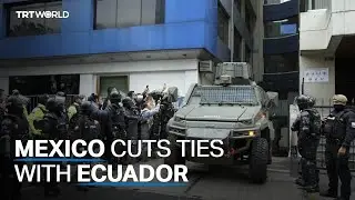 Ecuador police break into Mexican embassy, arrest former VP Glas