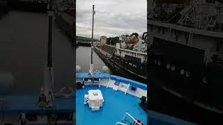 Шлюзование. Канал им Москвы.