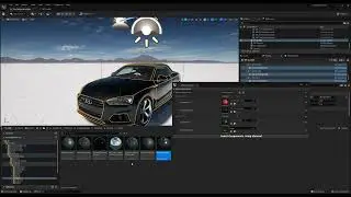 A customized tool to bulk change static mesh components on a scene actor - made with EUW