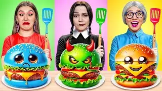 Кулинарный челлендж: Готовим перекус в Школу | Смешные ситуации с едой от Olala