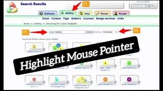 How to Highlight Mouse Pointer Windows 10|cursor ko highlight kaisy kren |2023