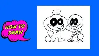 Skid and Pump: How to Draw Friday Night Funkin