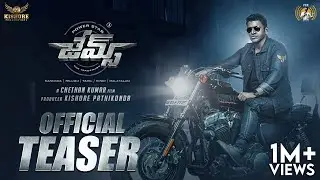 James Official Teaser (Telugu) Puneeth Rajkumar | Chethan Kumar | Kishore Pathikonda | Charan Raj