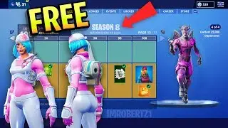 Free SEASON 8 Battle Pass in Fortnite