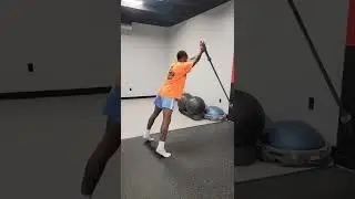 F.S Library - Landmine Squat x Press