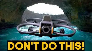 Flying a VERY Risky FPV line at Nusa Penida