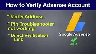 How to Verify Adsense Account Without Pin l Verify Adsense After 3 Attempts 2020