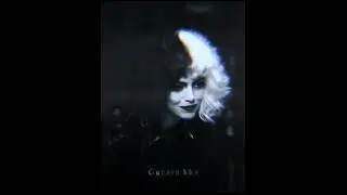 Cruella edit - I Fell Like I'm Drowning