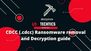 CDCC Ransomware | (.cdcc) Extension | Virus Removal and Decryption Guide | STOP/DJVU Ransom