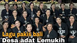 Lagu pakis bali || Desa Adat lemukih #pakisbali
