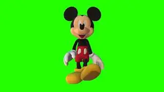 Mickey mouse green screen effect||2020 green screen effect video #snutech