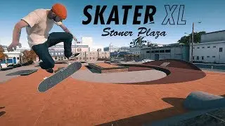Stoned! - Skater XL Gameplay Montage (Stoner Plaza Mod)