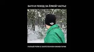 БАТЯ И ПОХОД ЗА ЁЛКОЙ ЧАСТЬ2...