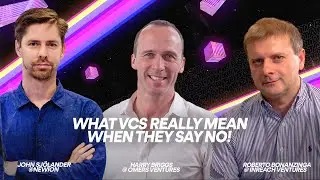What VCs REALLY Mean When They Say No! | UPPSTART 2021