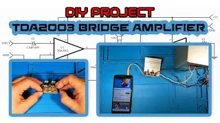 TDA2003 Bridge Amplifier Circuit