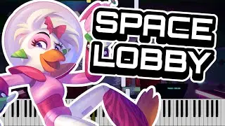 Space Lobby - FNaF Security Breach | Piano Tutorial