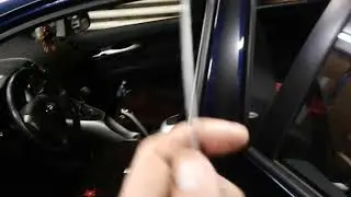 Toyota Auris 2008 disassembly, rear left door