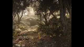 Ingame new Quixel trees Unreal Engine 5 Lumen Nanite