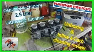 Harbor Freight (Central Machinery) Ultrasonic Cleaner Review