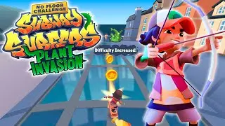 NEW Plant Invasion - No Floor Challenge! Subway Surfers Paris Summer Games 2024