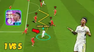 105 VINICIUS JUNIOR eFOOTBALL MOBILE || SHOW TIME VINICIUS JUNIOR