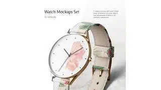 Watch Mockups Set Presentation
