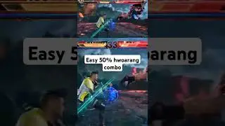 Hwoarang's combo damage is ridiculous #tekken8 #gaming #hwoarang