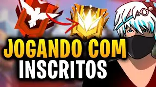 🔥FREE FIRE AO VIVO🔥JOGANDO COM INSCRITOS 