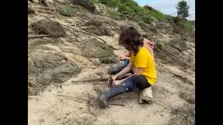 Рыбалка в деревне.