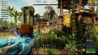 Bullying Everyone with a Green T2 Bow | New World