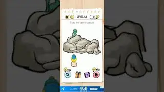 Brain Test Level 58 walkthrough