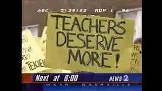 WKRN ABC Promos and News 2 at 6 Open 11- 01-1996